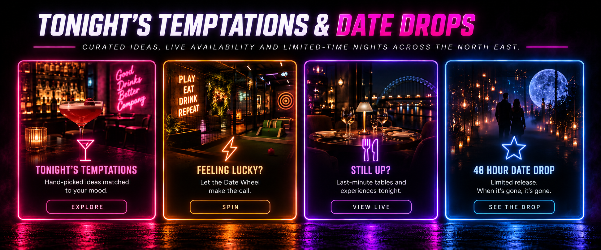 Tonight's temptations and date drops