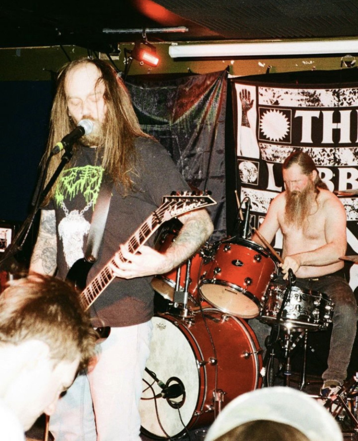Band performing at the Lubber Fiend