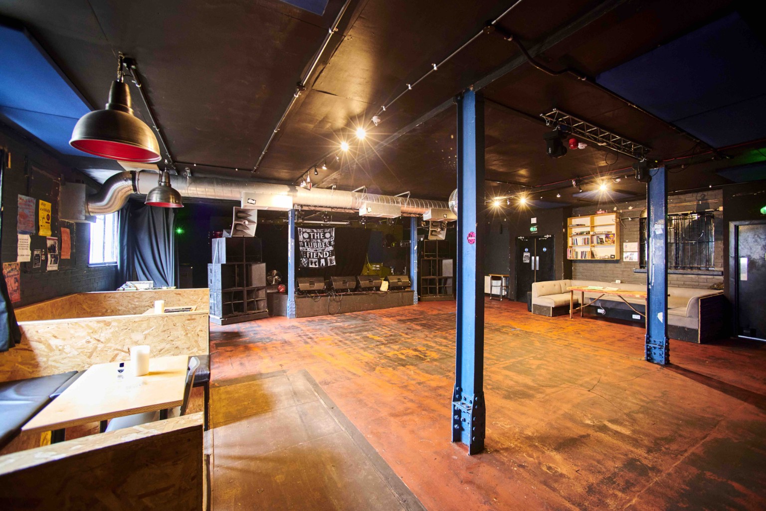 Inside the Lubber Fiend venue